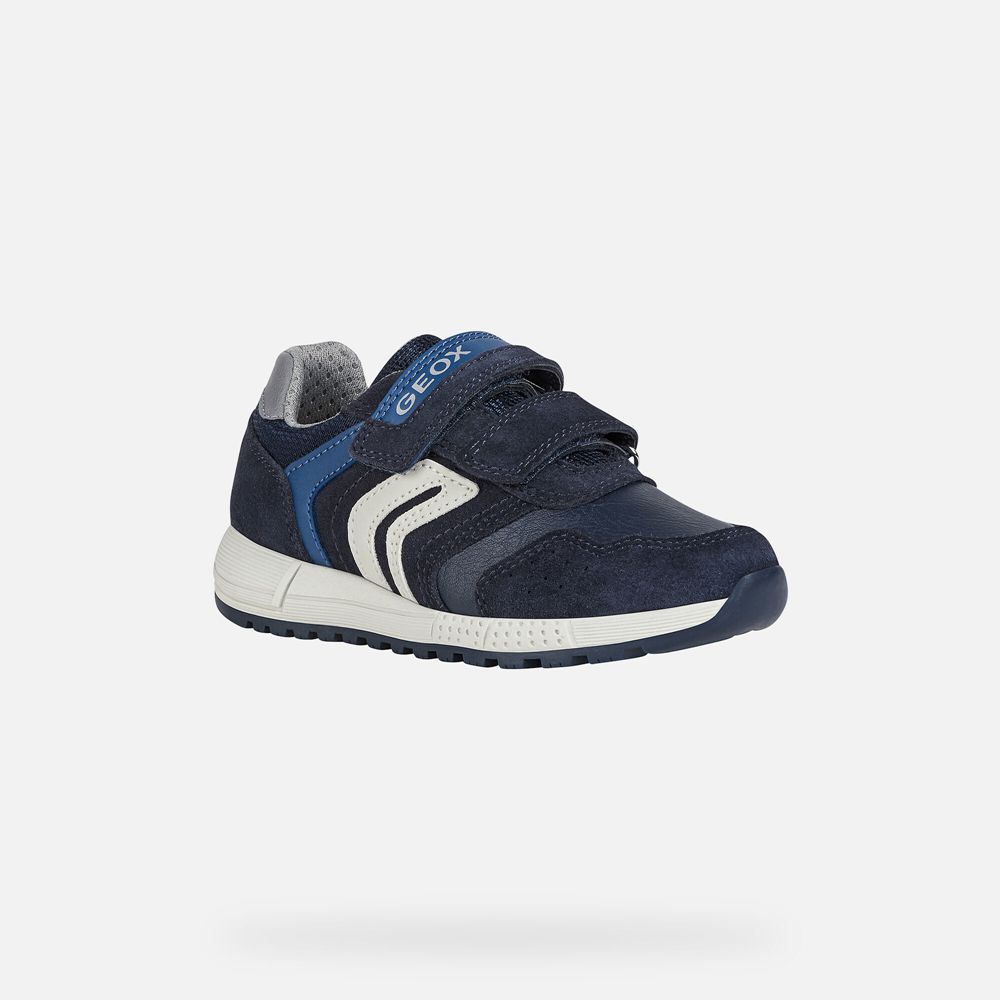 Geox Sneakers Navy Alben - Geox Boys Shoes - QVICSW501